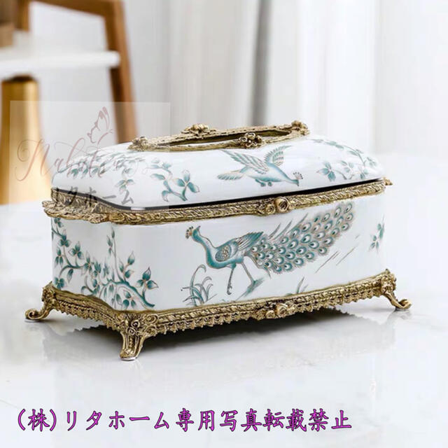 高級陶器 ティッシュケース テッシュボックス ティッシュカバー ...