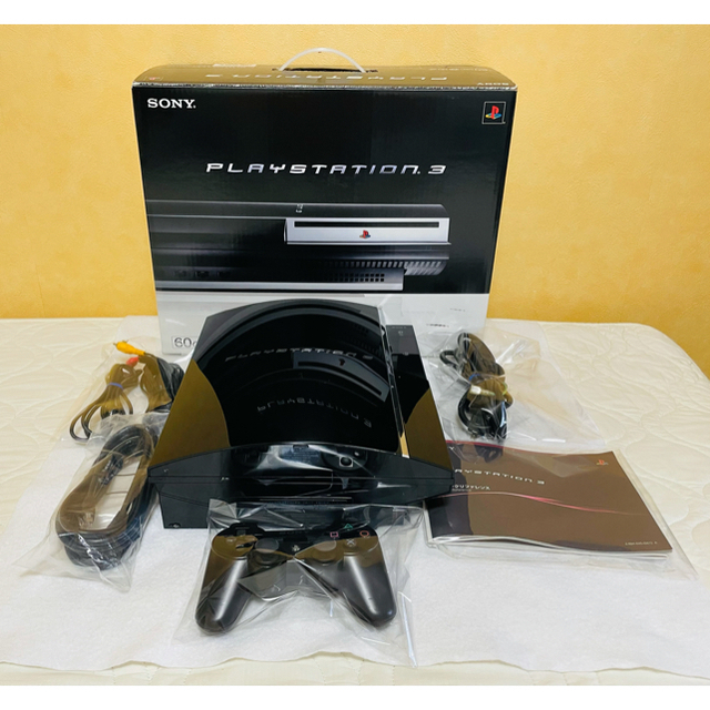 初期型プレイステーション３ CECHA00 PS1 PS2ソフト可能 黒 レトロ