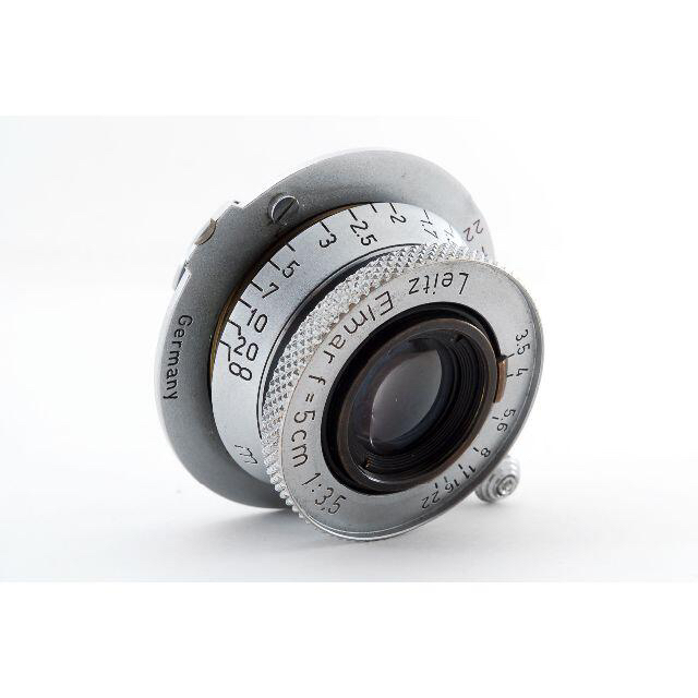 LEICA(ライカ)の【美品】ライカ Leica Elmar 50mm F3.5 赤エルマー スマホ/家電/カメラのカメラ(レンズ(単焦点))の商品写真