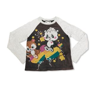 グラグラ(GrandGround)の【美品】グラグラ 長袖ラグランTシャツ キッズ服 カットソー Jam トップス(Tシャツ/カットソー)