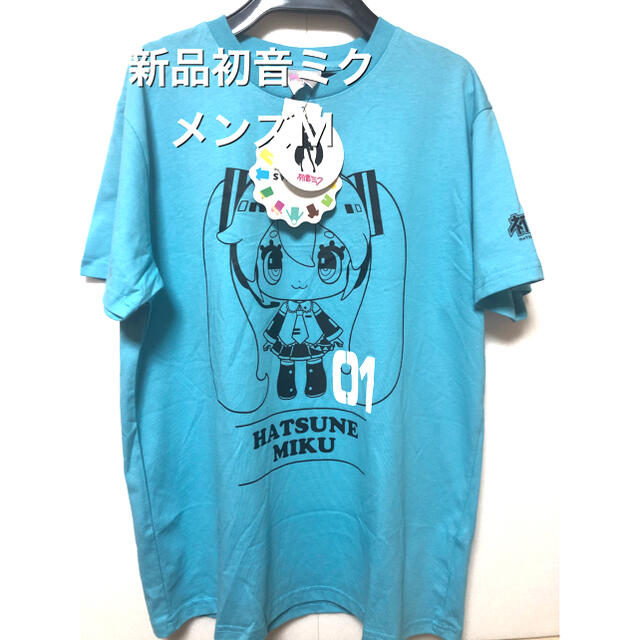 しまむら(シマムラ)の◆新品◆初音ミク　メンズTシャツ　M メンズのトップス(Tシャツ/カットソー(半袖/袖なし))の商品写真