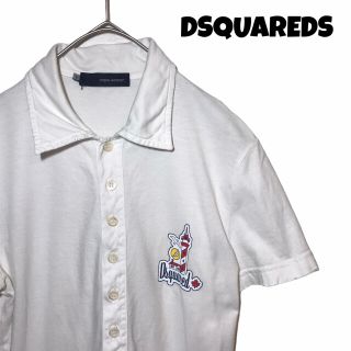 ディースクエアード(DSQUARED2)の【希少】ディースクエアード DSQUARED2 ポロシャツ Tシャツ 半袖 S(ポロシャツ)