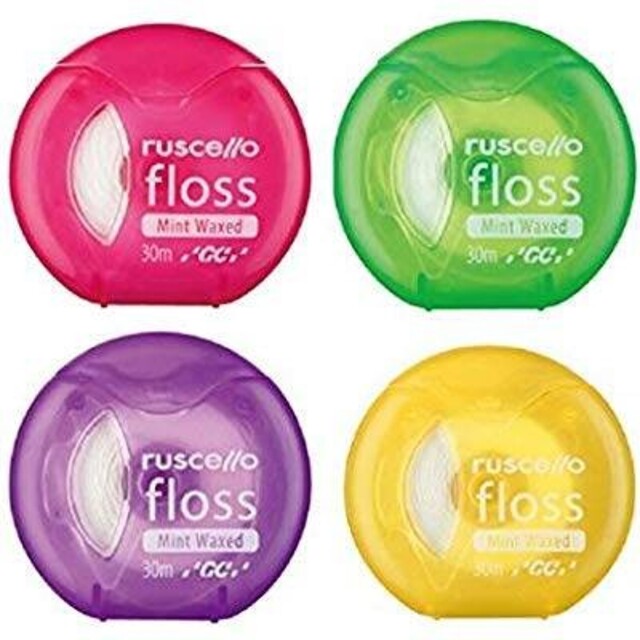 ルシェロ フロスミントワックス 12個セット コスメ/美容のオーラルケア(歯ブラシ/デンタルフロス)の商品写真