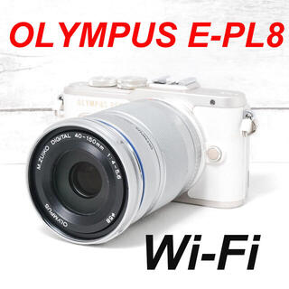 OLYMPUS - ️人気ホワイト ️スマホ転送 ️OLYMPUS E-PL8の通販｜ラクマ