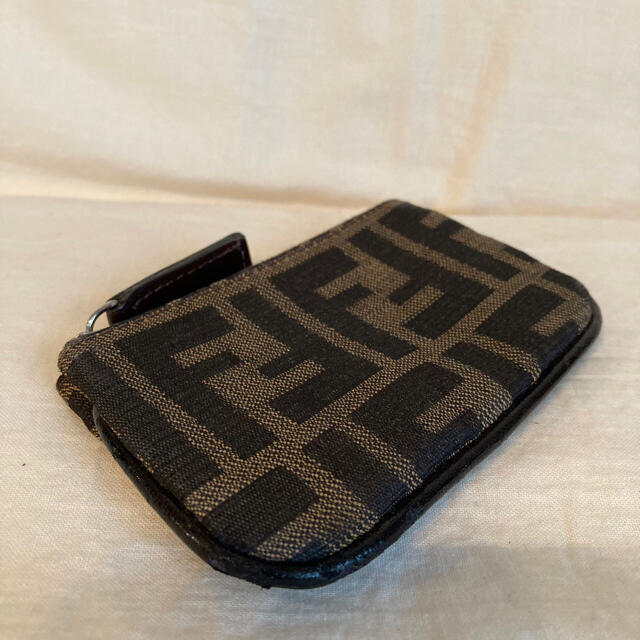 FENDI フェンディ ズッキーノ コインケース 小銭入れ ブラウン 茶色