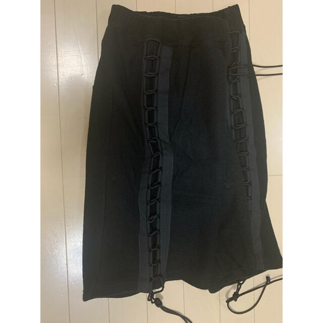 UNUSED - 【新品】☆定価以下☆タグ付☆UNUSED 編み上げショーツ UNUSED - 【新品】☆定価以下☆タグ付☆UNUSED 編み上げショーツ
