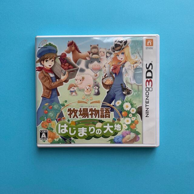 ニンテンドー3DS(ニンテンドー3DS)の牧場物語　はじまりの大地 エンタメ/ホビーのゲームソフト/ゲーム機本体(携帯用ゲームソフト)の商品写真