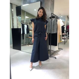 セオリー(theory)のTheory 19SS ワイドクロップドパンツ(カジュアルパンツ)