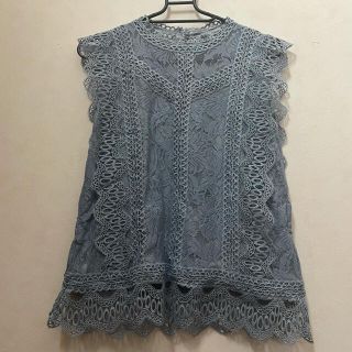 ナチュラルクチュール(natural couture)のナチュラルクチュール*レーストップス(シャツ/ブラウス(半袖/袖なし))