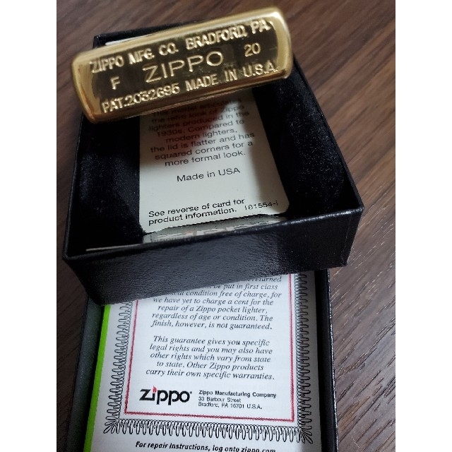 ZIPPO(ジッポー)のZippo 1937 ブラス 240 メンズのファッション小物(タバコグッズ)の商品写真