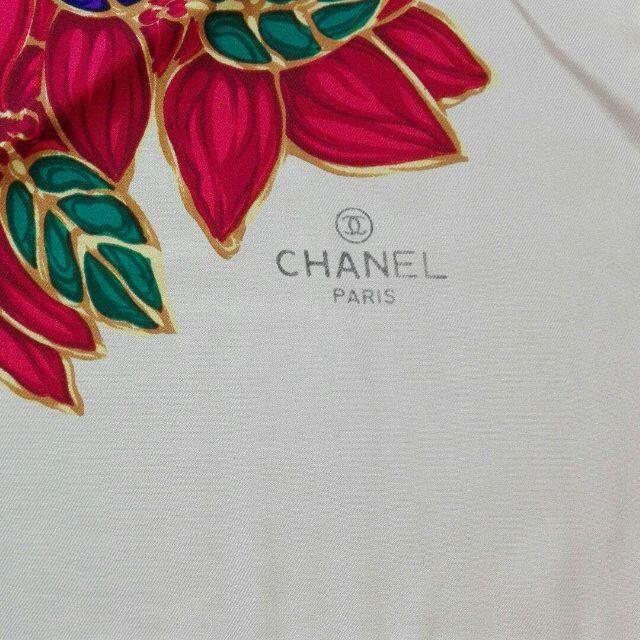 CHANEL(シャネル)の158 B シャネル　CHANEL　スカーフ レディースのファッション小物(バンダナ/スカーフ)の商品写真