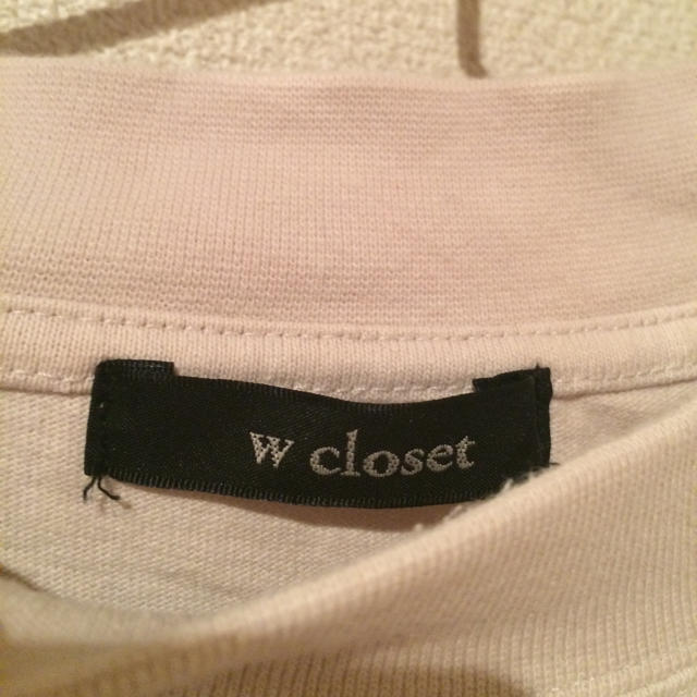 w closet(ダブルクローゼット)のw closet ＊ ビッグTシャツ レディースのトップス(Tシャツ(長袖/七分))の商品写真