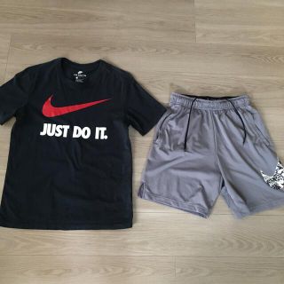 ナイキ(NIKE)のNIKE JUSTDOIT上下セット(Tシャツ/カットソー(半袖/袖なし))