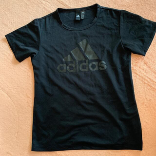 アディダス(adidas)のアディダス　Tシャツ　ブラック　Lサイズ(Tシャツ(半袖/袖なし))