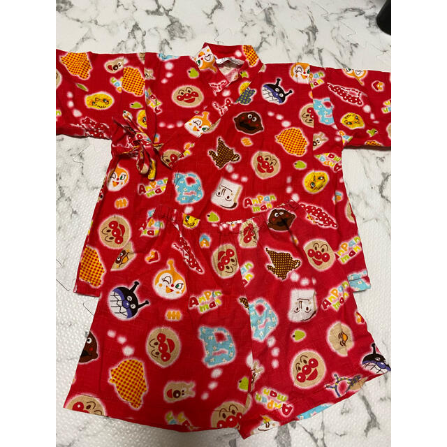 アンパンマン(アンパンマン)のアンパンマン甚平 キッズ/ベビー/マタニティのキッズ服男の子用(90cm~)(甚平/浴衣)の商品写真