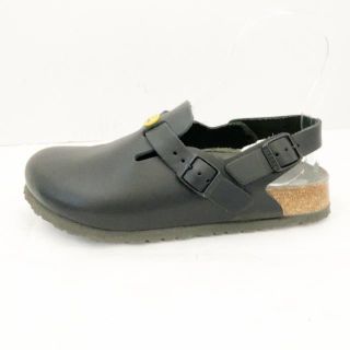 ビルケンシュトック(BIRKENSTOCK)のビルケンシュトック サンダル 38美品  黒(サンダル)