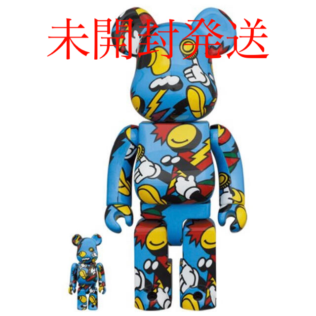 即日発送　BE@RBRICK GRAFFLEX 100％ & 400％