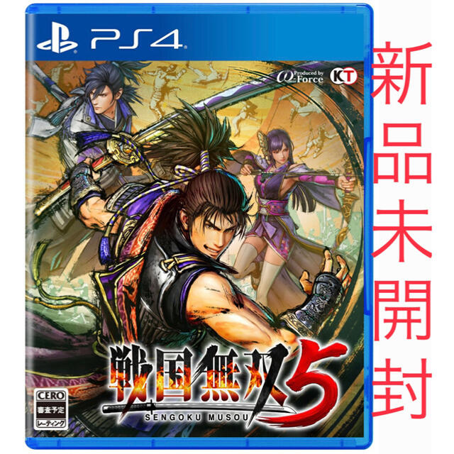 戦国無双5 PS4版　通常盤　新品　未開封