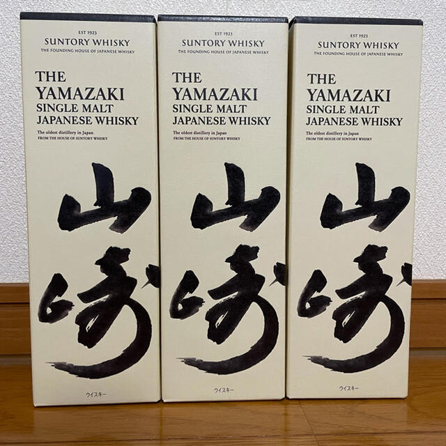 サントリー(サントリー)の最終値下げ　山崎　白州　NV　リミテッド　12本セット 食品/飲料/酒の酒(ウイスキー)の商品写真