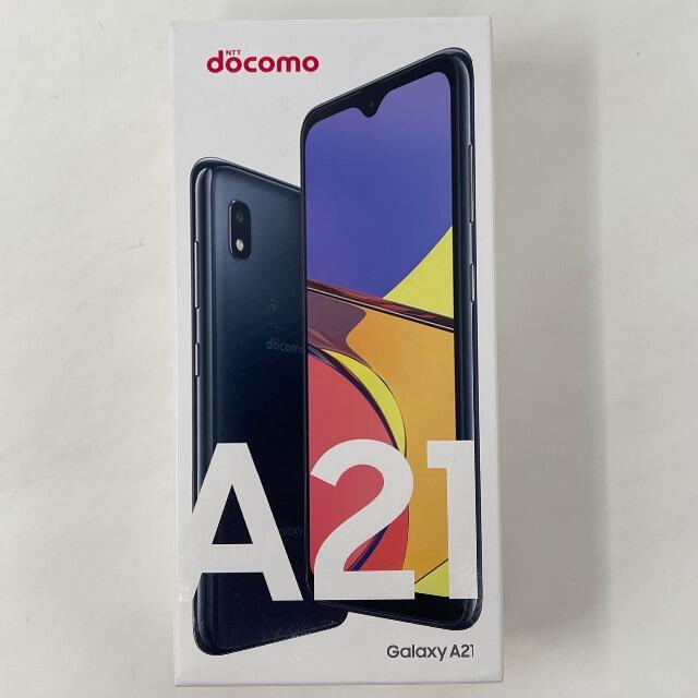 未使用 SIMフリー SC-42A GALAXY A21 利用制限〇 BK