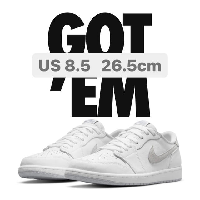 Nike Air Jordan 1 Low OG "Neutral Grey"