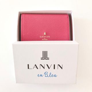 ランバンオンブルー(LANVIN en Bleu)の週末特別値下げ【LANVIN en Bleu】ミニ財布 リュクサンブール　(財布)