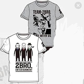 シマムラ(しまむら)の【2BRO】しまむらコラボ　Tシャツ2種類Mサイズ(Tシャツ/カットソー(半袖/袖なし))