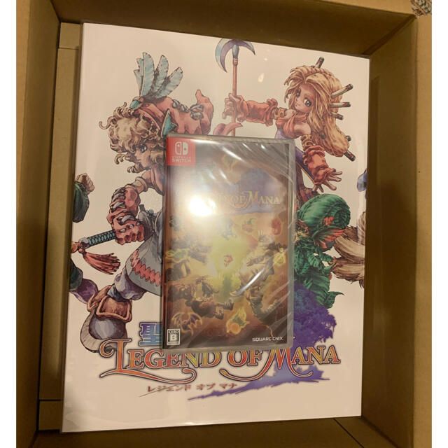 新品未開封)聖剣伝説レジェンドオブマナコレクターズエディション 新品未開封)聖剣伝説レジェンドオブマナコレクターズエディション