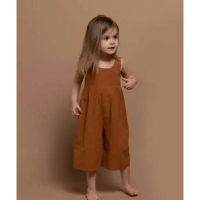 Caramel baby&child (キャラメルベビー&チャイルド)のminimon  ジャンスーツ　lris jumpsuit  1-2Y キッズ/ベビー/マタニティのベビー服(~85cm)(ロンパース)の商品写真