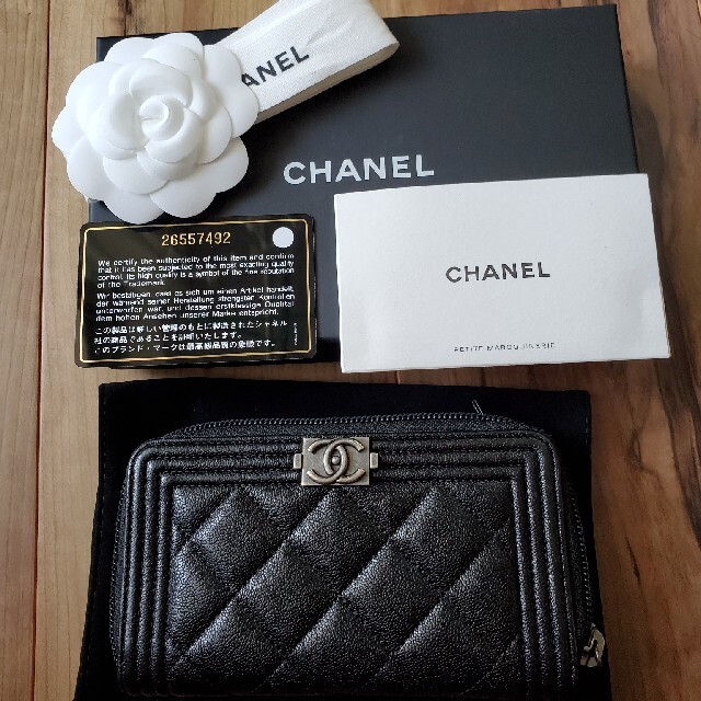 CHANEL(シャネル)の専用です。シャネル　ボーイシャネル　財布　新品 レディースのファッション小物(財布)の商品写真