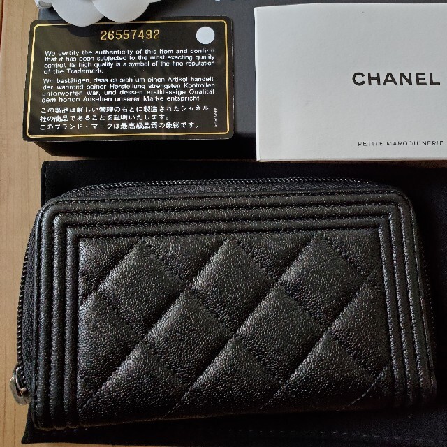 CHANEL(シャネル)の専用です。シャネル　ボーイシャネル　財布　新品 レディースのファッション小物(財布)の商品写真