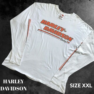 ハーレーダビッドソン(Harley Davidson)のHARLEY DAVIDSON　ロゴ　ロングスリーブTシャツ(Tシャツ/カットソー(七分/長袖))