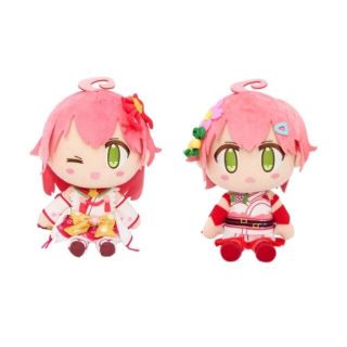 新品未開封 ホロライブ さくらみこ ぬいぐるみ セット おまけ付きの