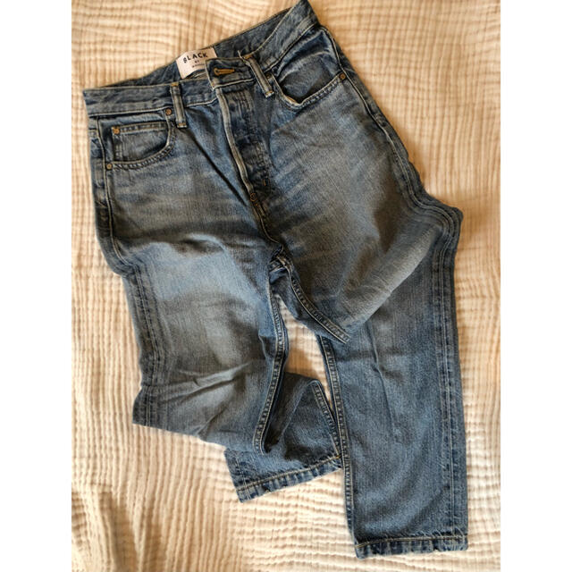 BLACK by moussy(ブラックバイマウジー)の最終お値引！HUILA blue denim 24 ブラックバイマウジー レディースのパンツ(デニム/ジーンズ)の商品写真