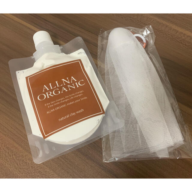 ALLUNA ORGANIC 泥洗顔 コスメ/美容のスキンケア/基礎化粧品(洗顔料)の商品写真