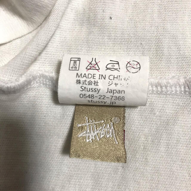 STUSSY(ステューシー)のstussy ステューシー　Ｔシャツ　M サイズ メンズのトップス(Tシャツ/カットソー(半袖/袖なし))の商品写真