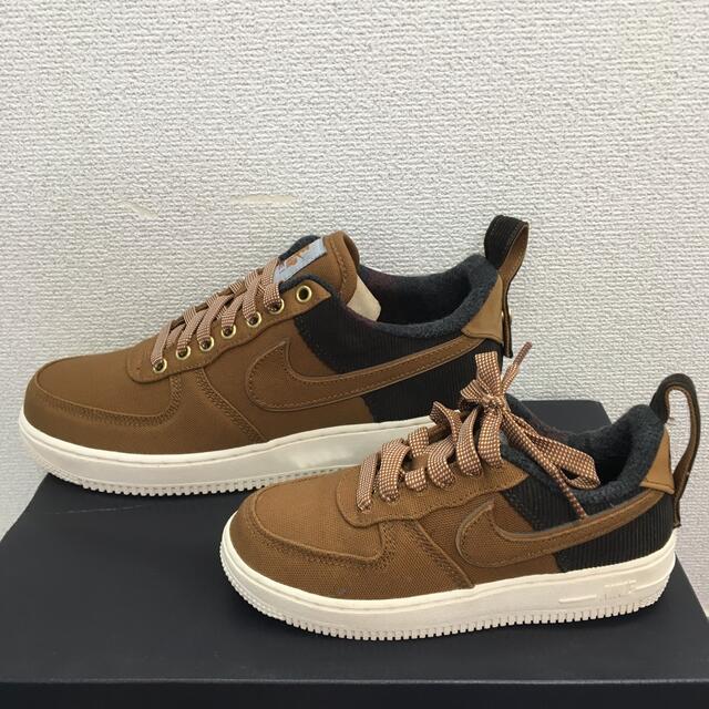 NIKE(ナイキ)の【 18cm】NIKE AIR FORCE1 ×CARHARTT 美品 キッズ/ベビー/マタニティのキッズ靴/シューズ(15cm~)(スニーカー)の商品写真