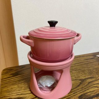 ルクルーゼ(LE CREUSET)のル・クルーゼミニチョコフォンデュ一人用(食器)