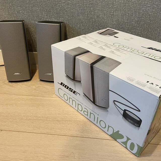 【送料無料、箱付美品】BOSE COMPANION 20   スピーカースピーカー