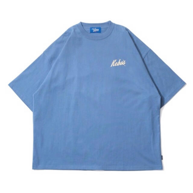 FREAK'S STORE(フリークスストア)のKEBOZケボズ SNL S/S TEE 【SLATE BLUE】 メンズのトップス(Tシャツ/カットソー(半袖/袖なし))の商品写真