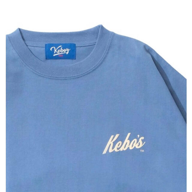 FREAK'S STORE(フリークスストア)のKEBOZケボズ SNL S/S TEE 【SLATE BLUE】 メンズのトップス(Tシャツ/カットソー(半袖/袖なし))の商品写真