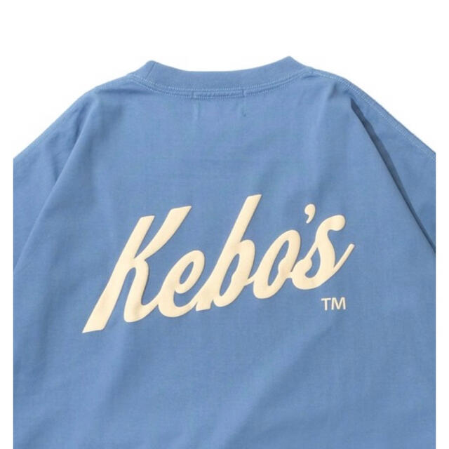 FREAK'S STORE(フリークスストア)のKEBOZケボズ SNL S/S TEE 【SLATE BLUE】 メンズのトップス(Tシャツ/カットソー(半袖/袖なし))の商品写真