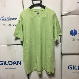 ギルタン(GILDAN)のGILDANギルダン☆半袖無地Tシャツ☆ポケット無し☆ピスタチオXLグリーン黄緑(Tシャツ/カットソー(半袖/袖なし))