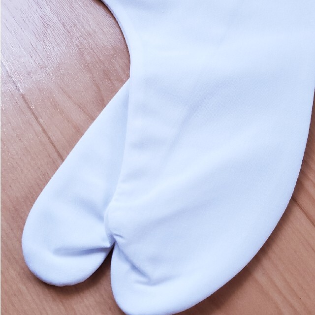 足袋 白 23.5cm 23cm 未使用 新品 着物 和装小物 日本舞踊 茶道 レディースの水着/浴衣(和装小物)の商品写真