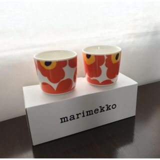 マリメッコ(marimekko)のマリメッコ　ラテマグ　ペア　2個セット(グラス/カップ)