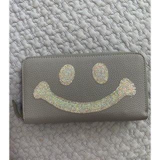 新品未使用 ニコちゃんスワロフスキーの長財布(財布)
