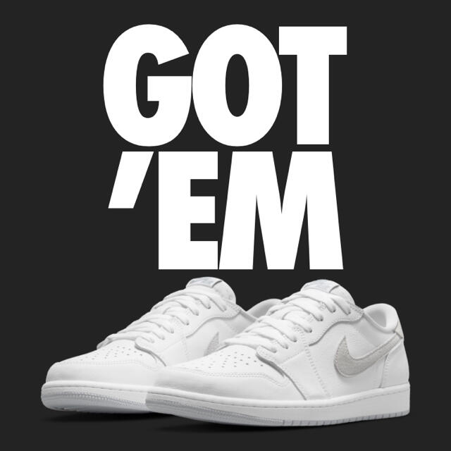 AIR JORDAN 1LOW OG "NEUTRAL GREY"