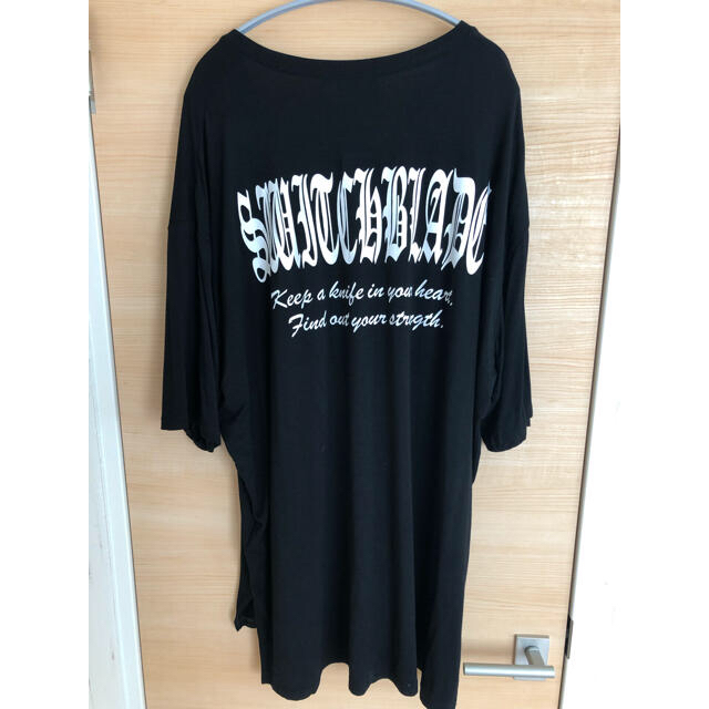 hyde着　switch blade tシャツ