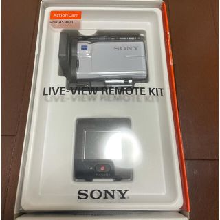 ソニー(SONY)の[美品]SONY アクションカム　HDR-AS300R(コンパクトデジタルカメラ)