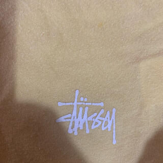 ステューシー(STUSSY)のstussy Tシャツ　イエロー　レア(Tシャツ/カットソー(半袖/袖なし))